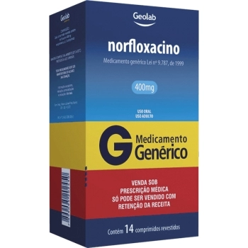 G.NORFLOXACINO 400MG 14CPR GEOLAB