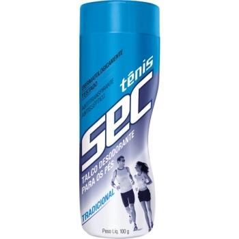 TALCO DESODORANTE P/PES TENIS SEC TRADICIONAL 100 GR