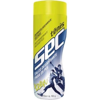 TALCO DESODORANTE P/PES TENIS SEC TEEN 100 GR
