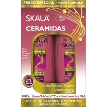 SKALA KIT SH+COND CERAMIDAS 325/200ML