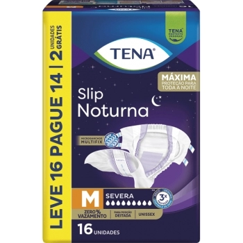 FRALDA TENA SLIP NOTURNA M L16 P14 ESSITY