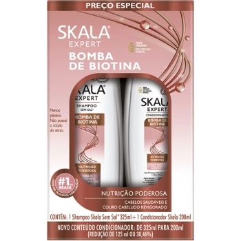 SKALA KIT SH+COND BOMBA DE BIOTINA 325/200ML