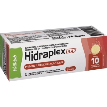 HIDRAPLEX EFF 10 CPR EFERVESCENTE GUARANA NATULAB