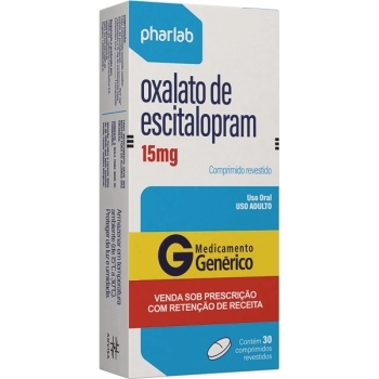 G.ESCITALOPRAM 15MG 30CPR P344 PHARLAB