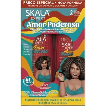 SKALA KIT SH+COND AMOR PODEROSO 325/200ML