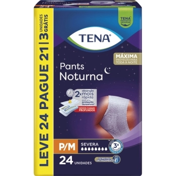 ROUPA INTIMA TENA PANTS NOTURNA P/M L24 P21 ESSITY