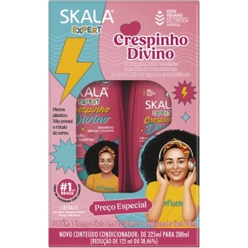 SKALA KIT SH+COND CRESPINHO DIVINO 325/200ML