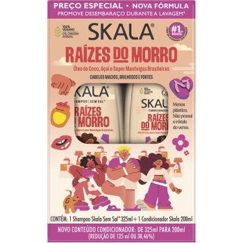SKALA KIT SH+COND RAIZES DO MORRO 325/200ML