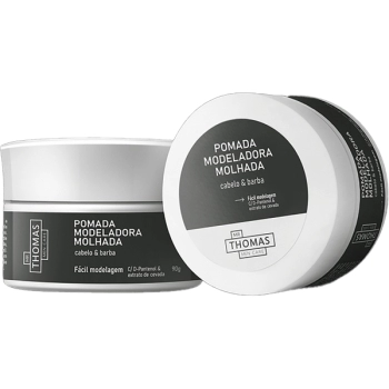 POMADA MODELADORA MOLHADA MR THOMAS 90GR LABOTRAT