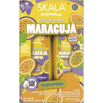 SKALA KIT SH+COND FRUTASTICA MARACUJA 325/200ML