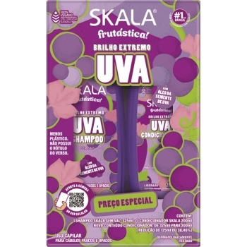 SKALA KIT SH+COND FRUTASTICA UVA 325/200ML