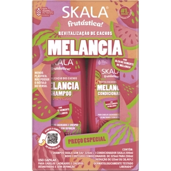 SKALA KIT SH+COND FRUTASTICA MELANCIA 325/200ML