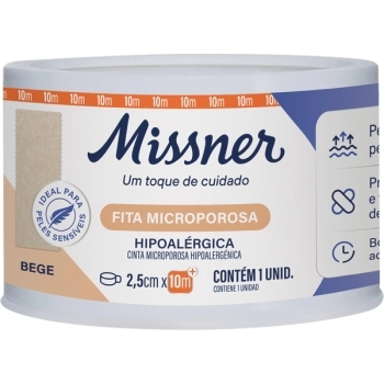FITA MICROPOROSA BEGE 2,5X10 MISSNER