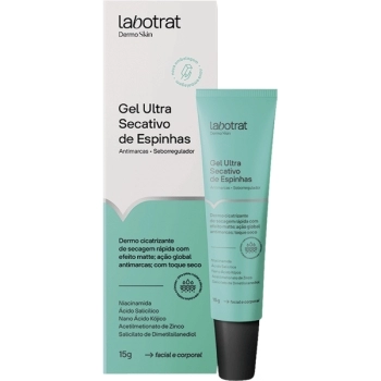 GEL ULTRA SECATIVO ESPINHAS E ANTIMARCAS DERMO SKIN 15GR LABOTRAT