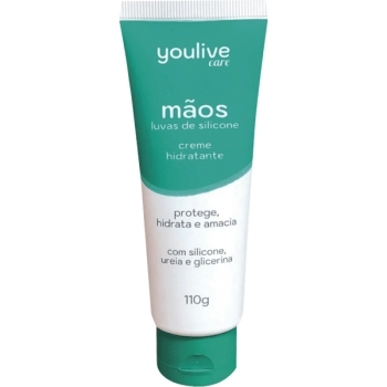 YOULIVE CREME HIDRATANTE MAOS LUVAS SILICONE NATUPHITOS
