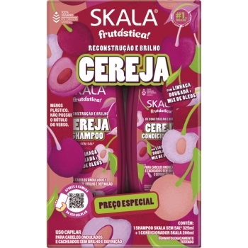 SKALA KIT SH+COND FRUTASTICA CEREJA 325/200ML