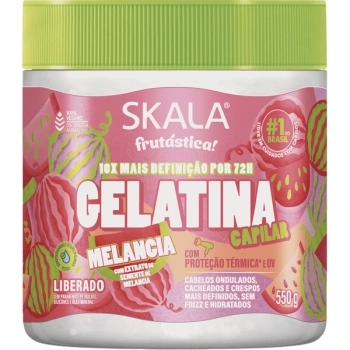 SKALA FRUTASTICA GELATINA CAPILAR MELANCIA 550GR