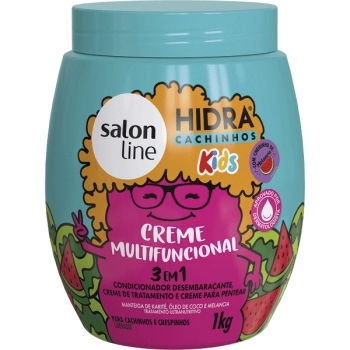 HIDRA CACHINHOS KIDS CREME MULTIFUNCIONAL MELANCIA 1KG SALON LINE