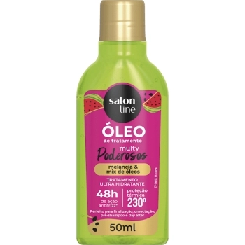 OLEO TRATAMENTO MULTY PODEROSOS MELANCIA MIX OLEOS 50ML SALON LINE