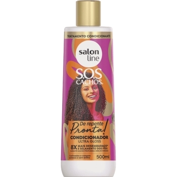 SOS CACHOS CONDICIONADOR ULTRA GLOSS DE REPENTE PRONTA 500ML SALON LINE