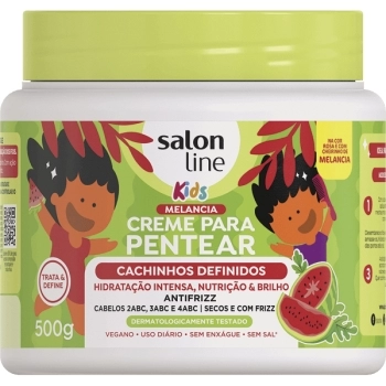 CREME PENTEAR KIDS CACHINHOS MELANCIA 500ML SALON LINE