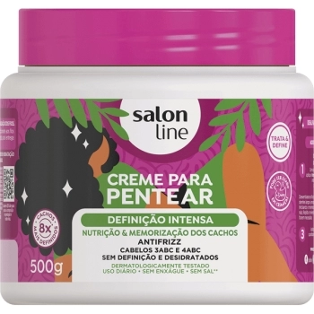 CREME PENTEAR DEFINICAO INTENSA 500GR SALON LINE