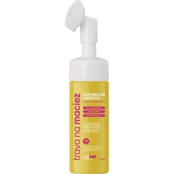 ESPUMA DE LIMPEZA FACIAL TRAVA NA MACIEZ 130ML LABOTRAT