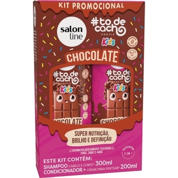 TODECACHO KIDS KIT SHAMP/CONDIC CHOCOLATE 300ML SALON LINE