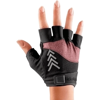 LUVA CICLISMO BALANCE PRETO/VERMELHO M HIDROLIGHT