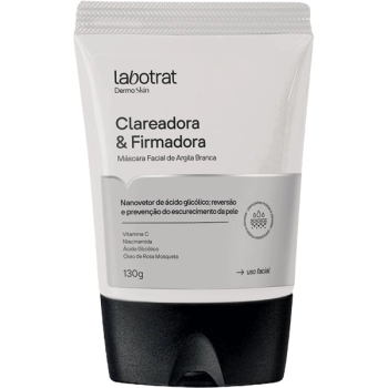 MASCARA FACIAL ARGILA BRANCA CLAREADORA E FIRMADORA DERMO SKIN 130GR LABOTRAT
