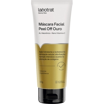 MASCARA FACIAL OURO PEEL OFF DERMO SKIN 60GR LABOTRAT