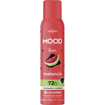 MOOD DESODORANTE AER TEEN MELANCIA 72H 150ML AEROFLEX