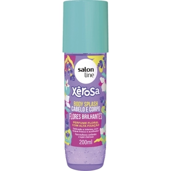 XEROSA BODY SPLASH CABELO E CORPO FLORES BRILHANTES 200ML SALON LINE