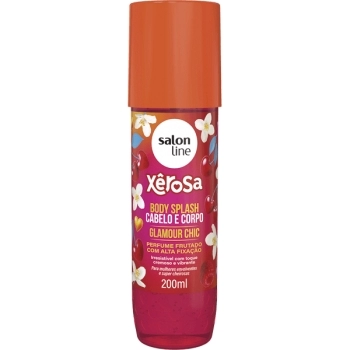 XEROSA BODY SPLASH CABELO E CORPO GLAMOUR CHIC 200ML SALON LINE
