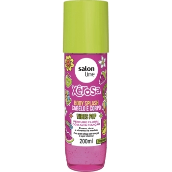 XEROSA BODY SPLASH CABELO E CORPO VIBES POP 200ML SALON LINE