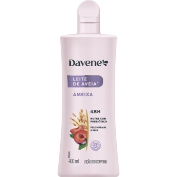 LEITE DE AVEIA HIDRATANTE CORPORAL AMEIXA 400ML DAVENE