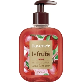 LA FLORE SABONETE LIQUIDO MACA 290ML DAVENE