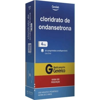 G.CLORIDRATO DE ONDANSETRONA 4MG 10CPR GEOLAB