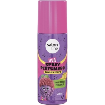 SPRAY PERFUMADO KIDS CABELO&CORPO UVA 200ML SALON LINE