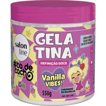 TODECACHO GELATINA KIDS DEFINICAO DOCE VANILLA VIBES 550GR SALON LINE