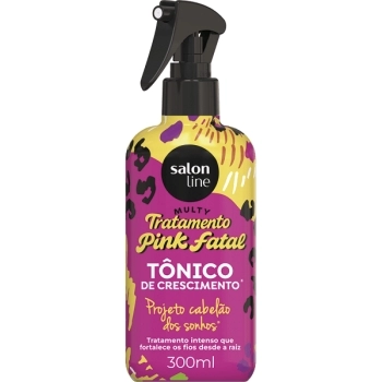 CACHOS DOS SONHOS TONICO CONDICIONADOR MULTY PINK FATAL 300ML SALON LINE