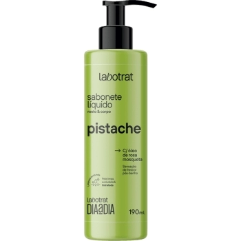 SABONETE LIQUIDO ROSTO E CORPO PISTACHE 190ML LABOTRAT