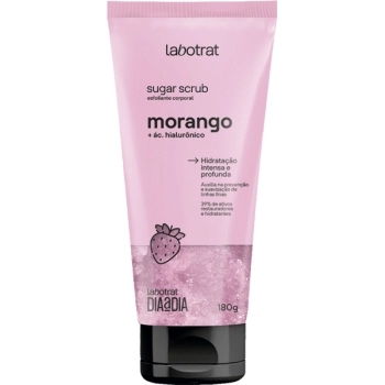 ESFOLIANTE CORPORAL SUGAR SCRUB MORANGO 180GR LABOTRAT