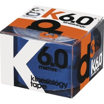 FITA KINESIOLOGIA ELASTICA AZUL ROYAL 5CM X 6MT NZ BRAZIL