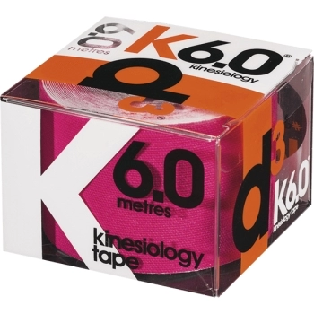 FITA KINESIOLOGIA ELASTICA ROSA 5CM X 6MT NZ BRAZIL