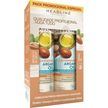 BEAUTY COLOR KIT SHAMP/CONDIC ARGAN OIL 500ML