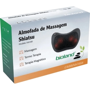 ALMOFADA MASSAG C4 BOLAS DE MASSAGEM TERAP AM100 BIOLAND