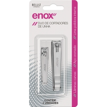 RICCA DUO CORTADOR DE UNHAS ENOX BELLIZ 2UND ( GRANDE E PEQUENO )