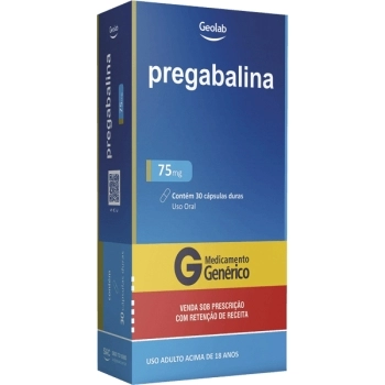 G.PREGABALINA 75MG 30CPS P344 GEOLAB