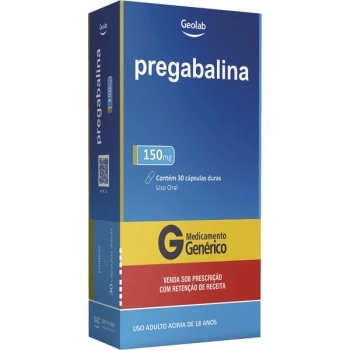 G.PREGABALINA 150MG 30CPS P344 GEOLAB
